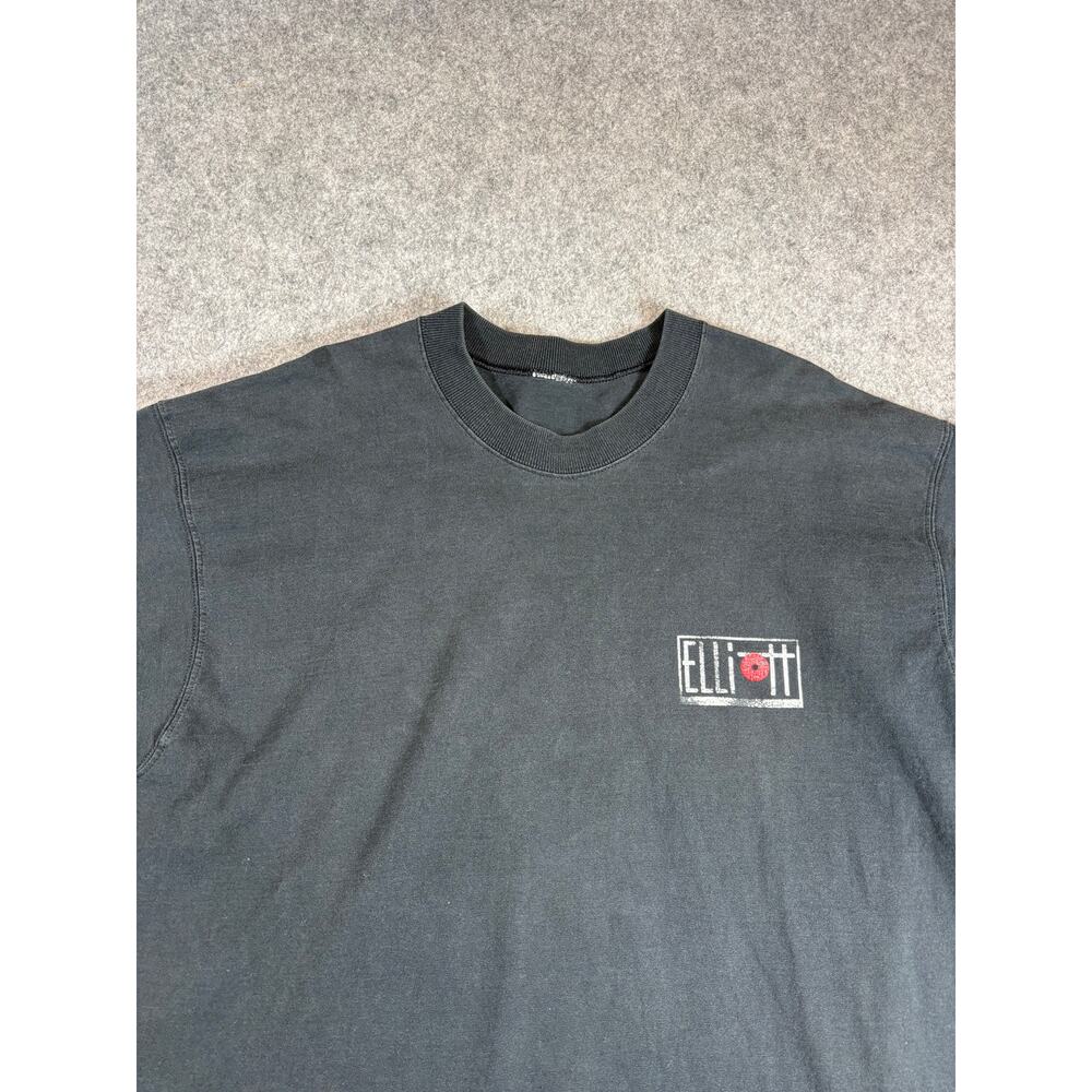 Elliot Band Shirt Mens Black Emo Hardcore Punk Rock Streetwear Crewneck Tee XL